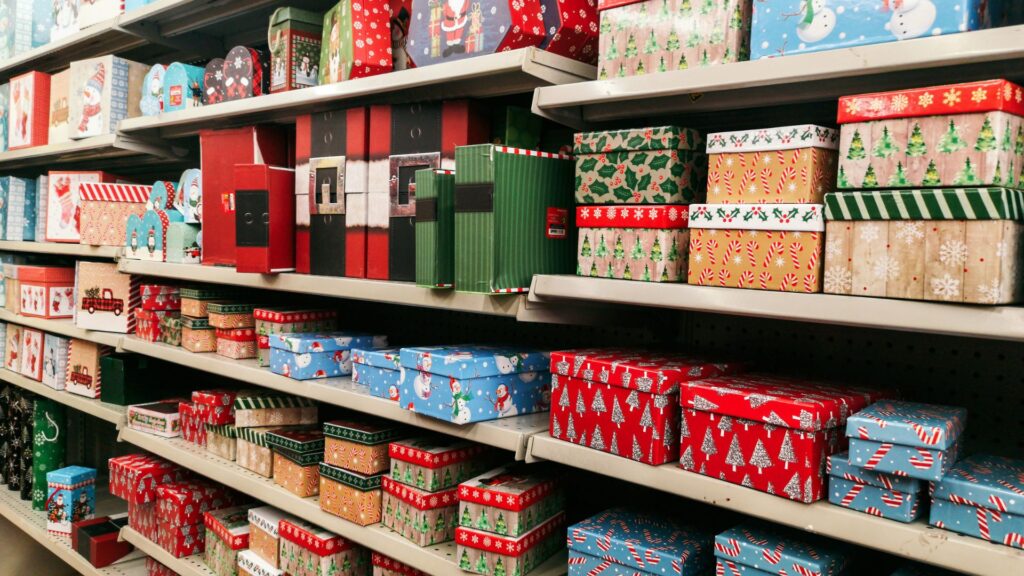 christmas supermarket